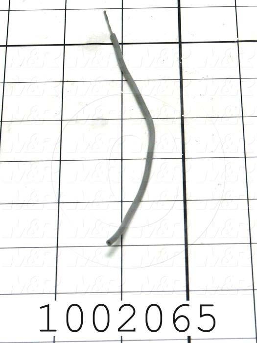 Wire, tfn solid, 20AWG, Gray, 150ºC