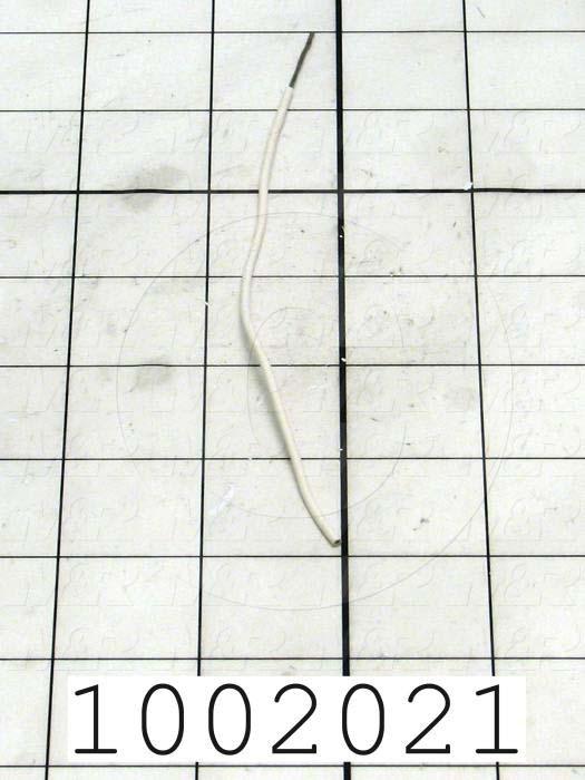 Wire, tfn solid, 20AWG, White